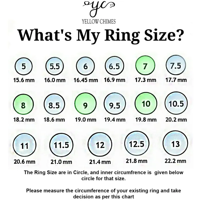 Rings Yellow Chimes Yellow Chimes Rings for Women Exclusive White Colored Stone Crystal Swarovski Collection Heart Shaped Silver plated Alloy Studded Ring for Women and Girls Size US 6