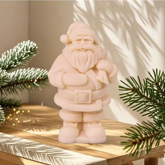 Santa Shaped Silicone Mold for Jesmonite Art RESIN ART HUB Earrings