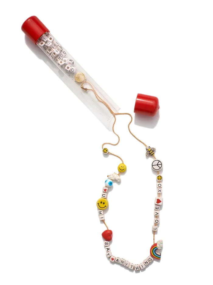 SAY ANYTHING DIY NECKLACE KIT RAINBOW FANTASY Venessa Arizaga Necklaces