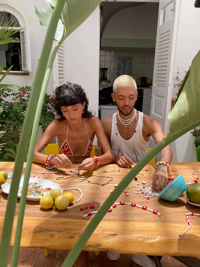 SAY ANYTHING DIY NECKLACE KIT RAINBOW FANTASY Venessa Arizaga Necklaces