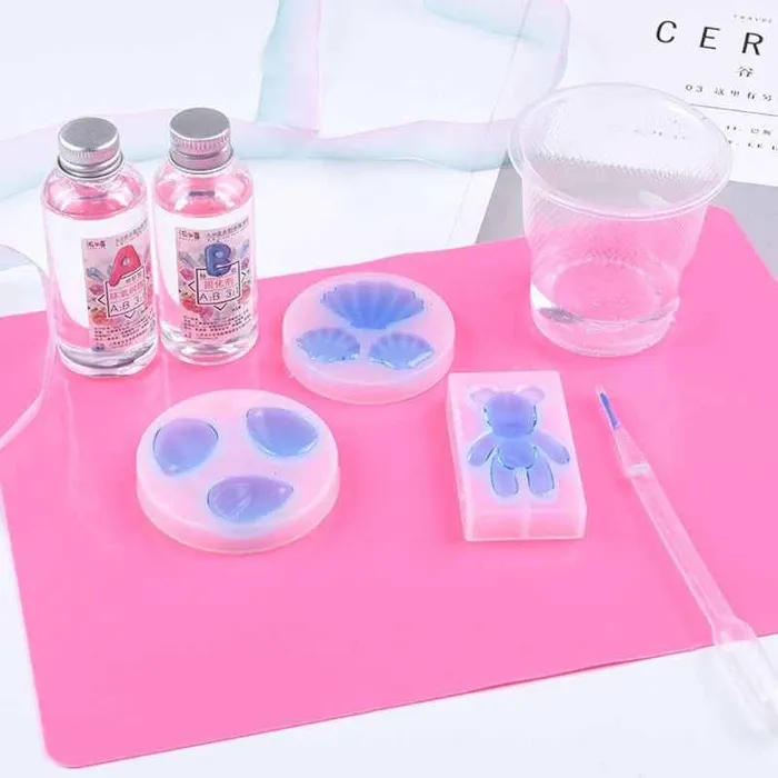 Silicone Pad 30x40cm Jewelry Making Protecting DIY Plate Mat Non Stick Pad For Resin Making Table Protector Resin Art Hub Necklaces Silicone Pad 30x40cm Jewelry Making Protecting DIY Plate Mat Non Stick Pad For Resin Making Table Protector Resin Art Hub Necklaces