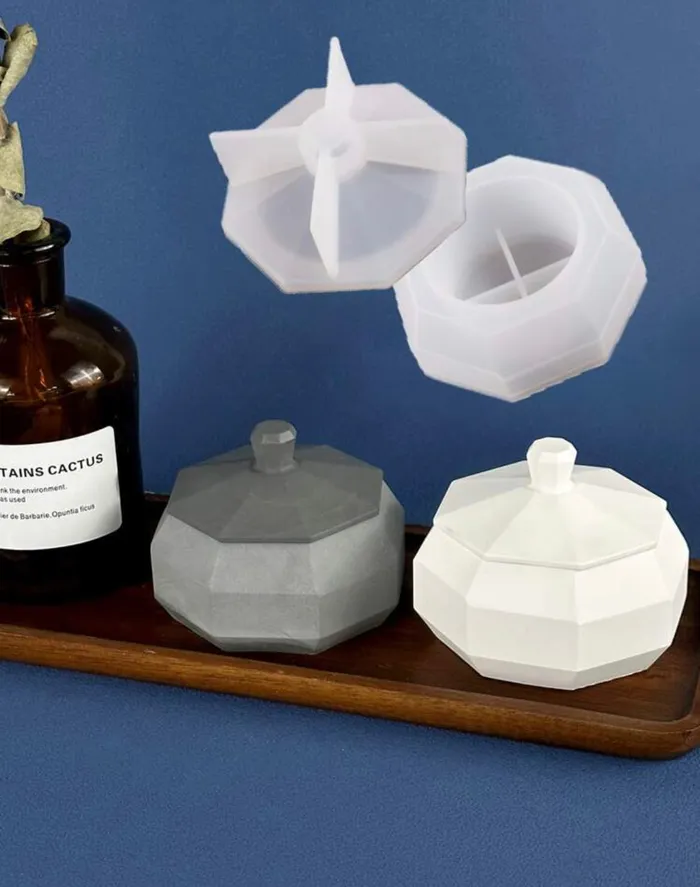 Slicing Storage Box for Jesmonite Art Resin Art Hub Necklaces