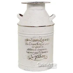 Stargazer Necklaces Family Branch White Milkcan