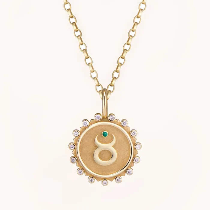 Taurus Pendant Necklace Marlo Laz Necklaces
