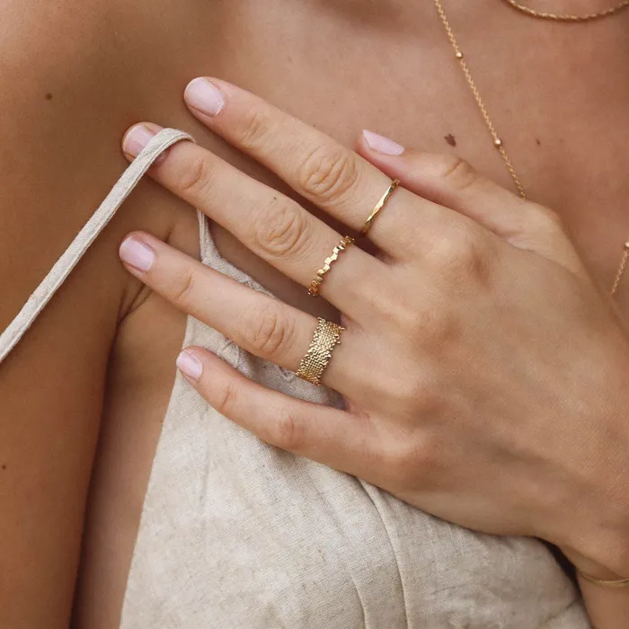 WAEKURA Rings Raphia Ring M WAEKURA