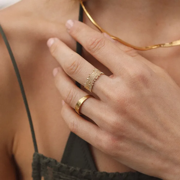 WAEKURA Rings Raphia Ring M WAEKURA