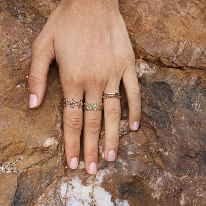 WAEKURA Rings Raphia Ring M WAEKURA