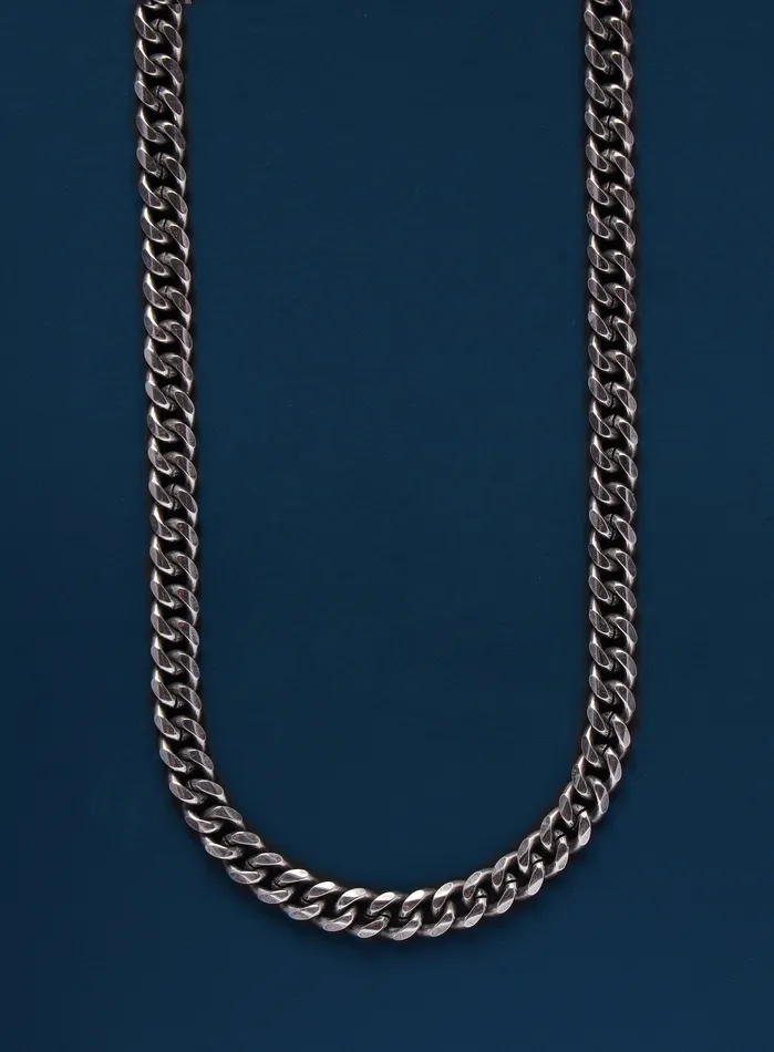 WE ARE ALL SMITH Mens Jewelry Clothing Waterproof Miami Cuban 6mm thick chain Necklaces WE ARE ALL SMITH Mens Jewelry Clothing Waterproof Miami Cuban 6mm thick chain Necklaces
