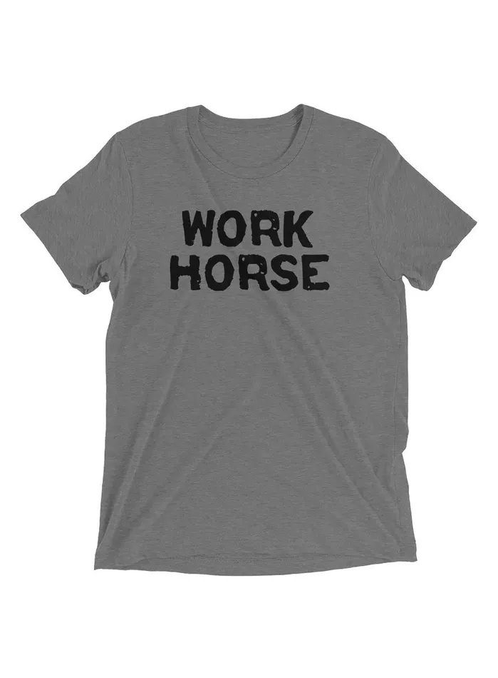 WE ARE ALL SMITH Work Horse Short sleeve tshirt Earrings