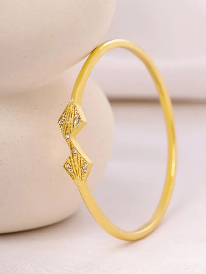 Yellow Chimes Bangle Bracelet For Woman Fashion Golden Bracelet For Women Hand Accessories For Women Crystal Bangles Bracelets for Girls Birthday Gift for Women Anniversary Gift for Wife Yellow Chimes Earrings