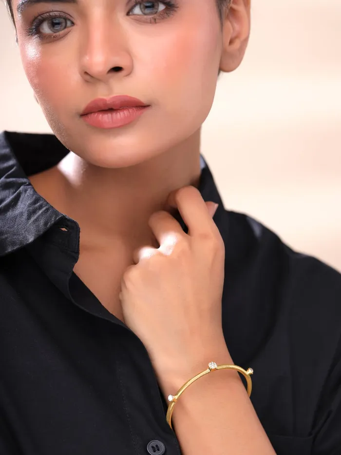 Yellow Chimes Bangle Bracelet For Woman Fashion Golden Bracelet For Women Hand Accessories For Women Crystal Bangles Bracelets for Girls Birthday Gift for Women Anniversary Gift for Wife Yellow Chimes Necklaces
