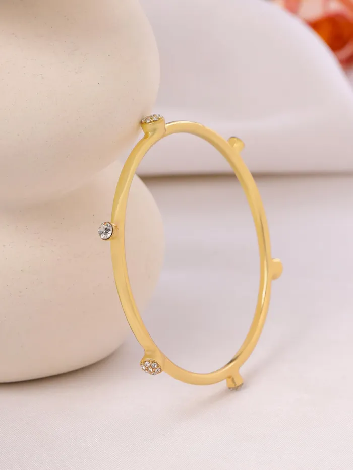 Yellow Chimes Bangle Bracelet For Woman Fashion Golden Bracelet For Women Hand Accessories For Women Crystal Bangles Bracelets for Girls Birthday Gift for Women Anniversary Gift for Wife Yellow Chimes Necklaces