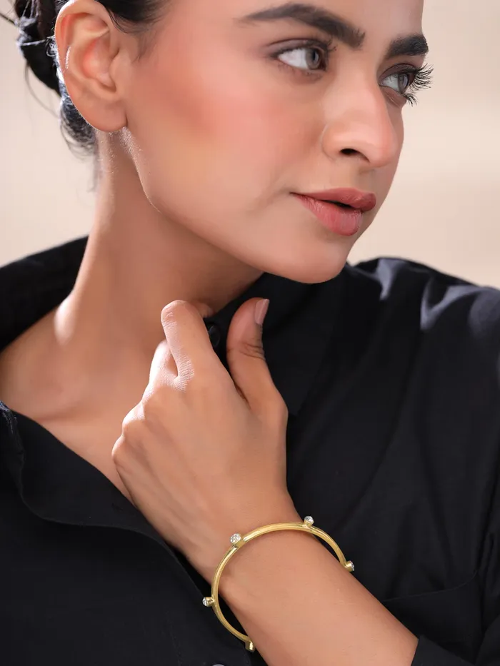 Yellow Chimes Bangle Bracelet For Woman Fashion Golden Bracelet For Women Hand Accessories For Women Crystal Bangles Bracelets for Girls Birthday Gift for Women Anniversary Gift for Wife Yellow Chimes Necklaces