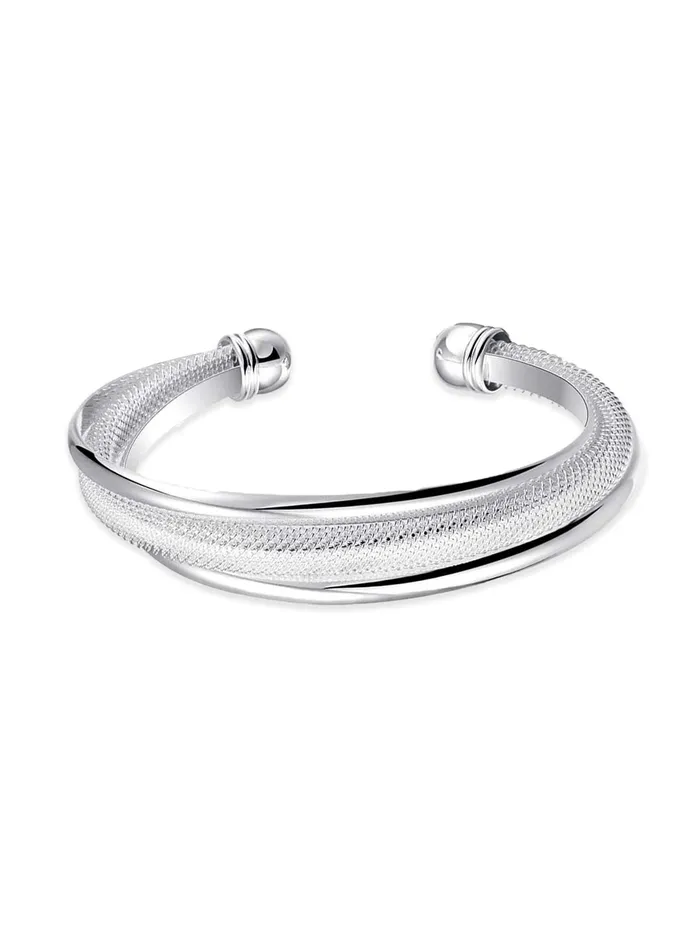 Yellow Chimes Bracelet For Women And Girls Fashion Silver Color Cuff Kadaa Bracelets Leaf Shape Silver Tone Hand Cuff Kadaa Bracelet Birthday And Anniversary Gift Yellow Chimes Necklaces