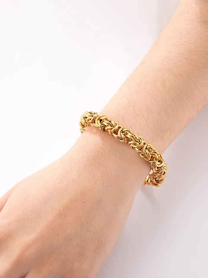 Yellow Chimes Bracelets for Men and Boys Bracelet for Men Stainless Steel Linked Chain Bracelet Birthday Gift for Men and Boys Anniversary Gift for Husband Bracelet 3 Yellow Chimes Necklaces