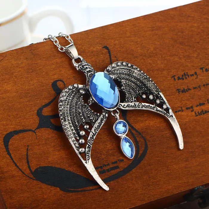 Yellow Chimes Bracelets Harry Potter Famous Ravenclaw Horcrux Eagle Pendant for Boys and Girls