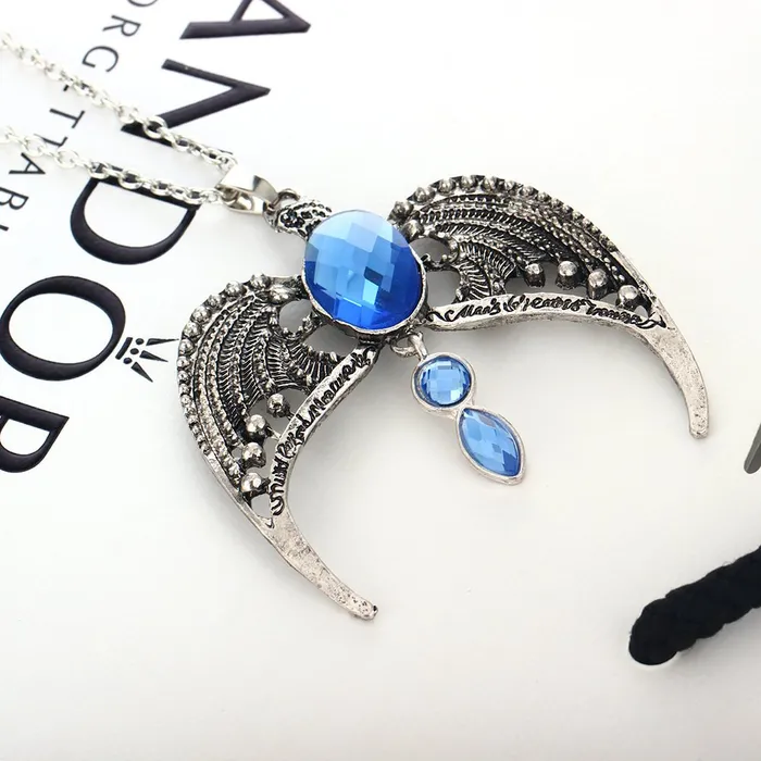 Yellow Chimes Bracelets Harry Potter Famous Ravenclaw Horcrux Eagle Pendant for Boys and Girls