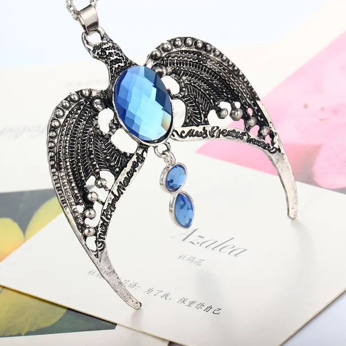 Yellow Chimes Bracelets Harry Potter Famous Ravenclaw Horcrux Eagle Pendant for Boys and Girls