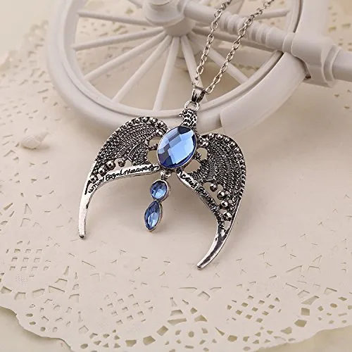 Yellow Chimes Bracelets Harry Potter Famous Ravenclaw Horcrux Eagle Pendant for Boys and Girls