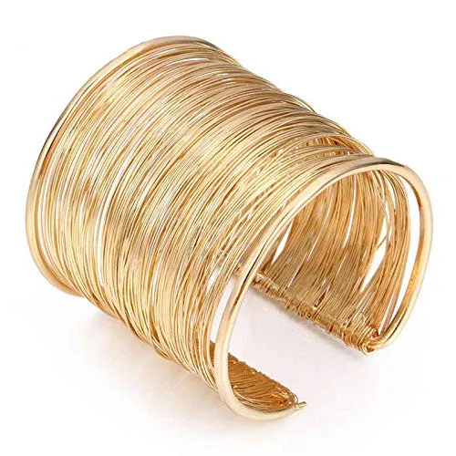 Yellow Chimes Bracelets Yellow Chimes Multilayer Strings Wristband openable Cuff Bracelet for Women and Girls Yellow Chimes Bracelets Yellow Chimes Multilayer Strings Wristband openable Cuff Bracelet for Women and Girls