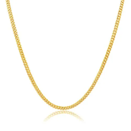 Yellow Chimes Classic 316L Stainless Steel Unisex Gold Chain for Women and Men Yellow Chimes Necklaces Yellow Chimes Classic 316L Stainless Steel Unisex Gold Chain for Women and Men Yellow Chimes Necklaces