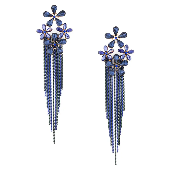 Yellow Chimes Crystal Danglers Earrings for Women Floral Shaped Crystal Blue Long Chain Dangler Earrings for Women and Girls Yellow Chimes Necklaces Yellow Chimes Crystal Danglers Earrings for Women Floral Shaped Crystal Blue Long Chain Dangler Earrings for Women and Girls Yellow Chimes Necklaces
