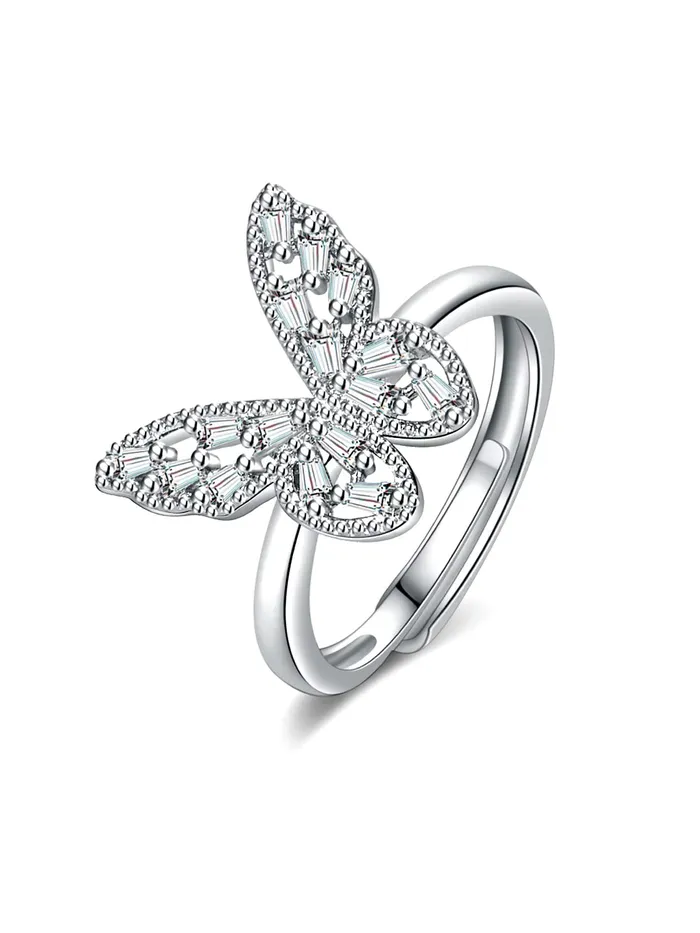 Yellow Chimes Crystal Rings For Women Butterfly Charm Ring For Women Rhodium Plated Finger Ring for Girls Birthday Gift For Girls Women Anniversary Gift for Wife Yellow Chimes Necklaces Yellow Chimes Crystal Rings For Women Butterfly Charm Ring For Women Rhodium Plated Finger Ring for Girls Birthday Gift For Girls Women Anniversary Gift for Wife Yellow Chimes Necklaces