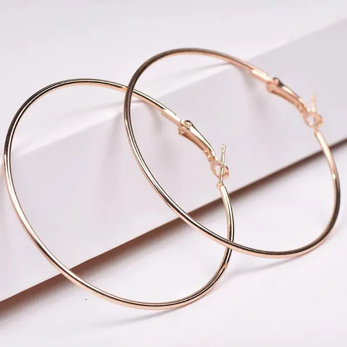 Yellow Chimes Earrings for Women and Girls Fashion Multicolor Hoop Earrings Rose Gold Toned Hoops Earring Birthday Gift for Girls Women Anniversary Gift for Wife Yellow Chimes Necklaces