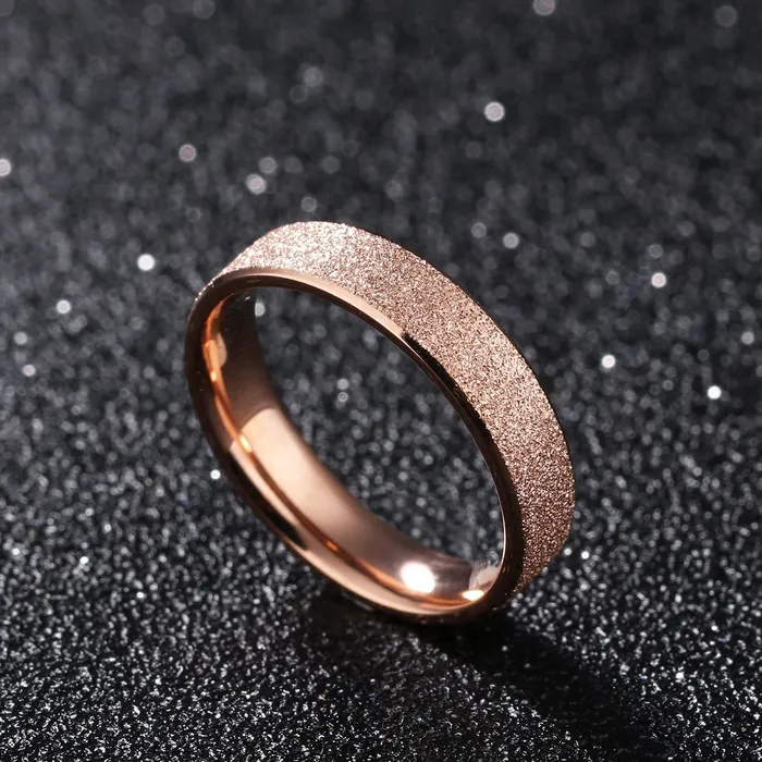 Yellow Chimes Earrings Yellow Chimes Combo of 2 PCs Stainless Steel Dazzling Stardust Rose Gold Blue Ring for Men and Women