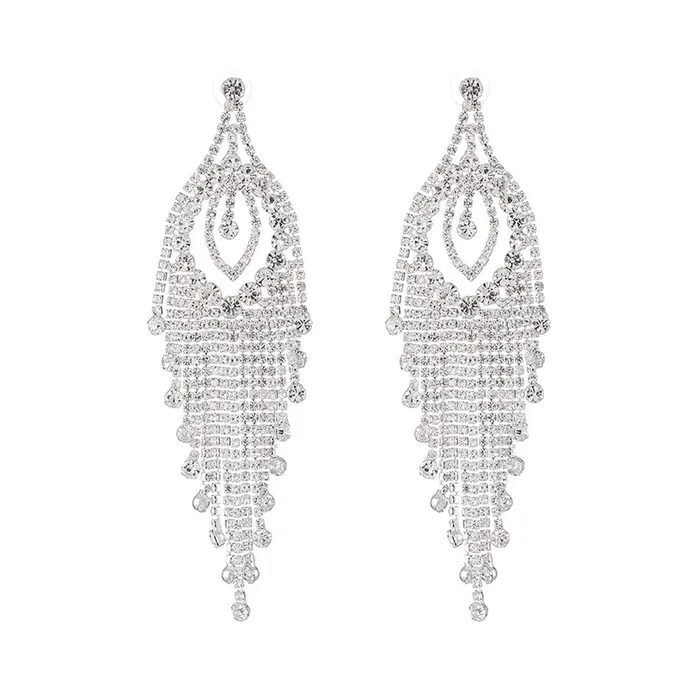 Yellow Chimes Earrings Yellow Chimes Crystals from Swarovski Glamouring Chandelier Crystal Earrings for Women and Girls