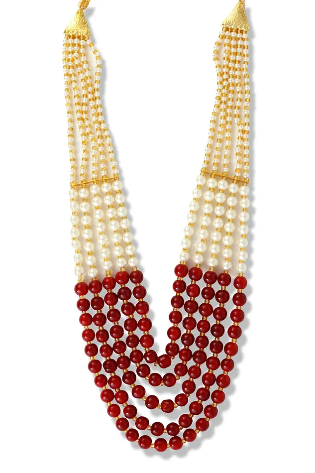 Yellow Chimes Earrings Yellow Chimes Ethnic Fashion Gold Plated Handmade Beads Long Multilayer Pearl Stylish Jewellery Necklace for Women Girls Maroon Yellow Chimes Earrings Yellow Chimes Ethnic Fashion Gold Plated Handmade Beads Long Multilayer Pearl Stylish Jewellery Necklace for Women Girls Maroon
