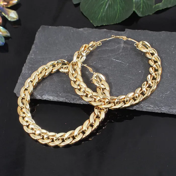 Yellow Chimes Earrings Yellow Chimes Hoop Earrings for Women Combo Of 2 Pairs Fashion Collection Gold Plated Clip On Hoop Earrings for Women and Girls