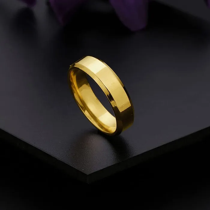 Yellow Chimes Earrings Yellow Chimes Rings for Men 3 pcs of combo Elegant Smooth Finished Multicolored band Designed Rings for Men and Boys