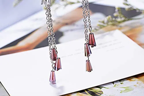 Yellow Chimes Earrings Yellow Chimes Stylish Designer Range Crystal Bells Danglers Earring for Women Girls
