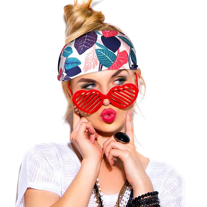 Yellow Chimes Head Bands for Women Set of 2 PCs Headbands for Girls Multicolour Hair Accessories Broad Fabric Hairband Headband for Women and Girls Yellow Chimes Necklaces