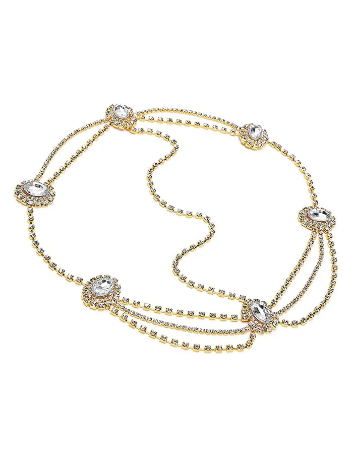 Yellow Chimes Head Chain For Women Multilayer Rhinestone Bohemian Gold Plated Crystal Drop HeadwearFor Women and Girls Yellow Chimes Earrings Yellow Chimes Head Chain For Women Multilayer Rhinestone Bohemian Gold Plated Crystal Drop HeadwearFor Women and Girls Yellow Chimes Earrings