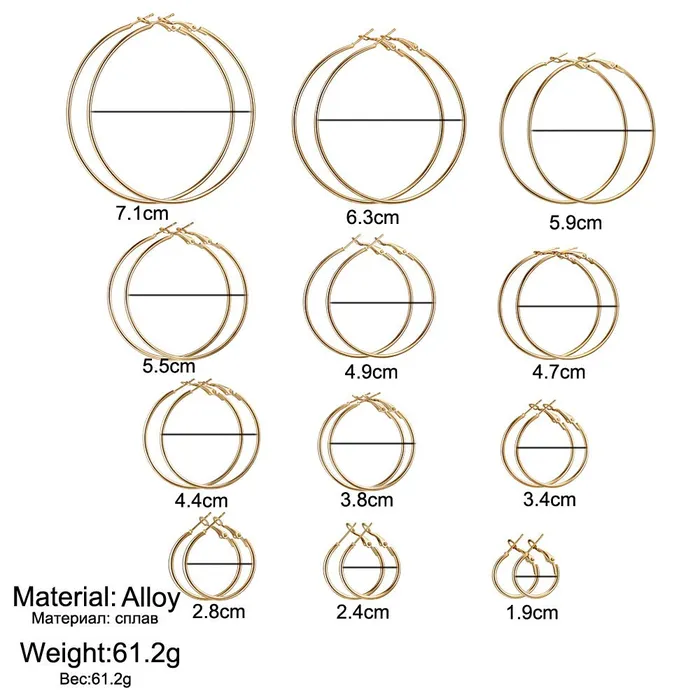 Yellow Chimes Hoop Earrings for Women Combo of 24 Pairs Silver Gold Plated Hoop Earrings for Women and Girls Yellow Chimes Bracelets