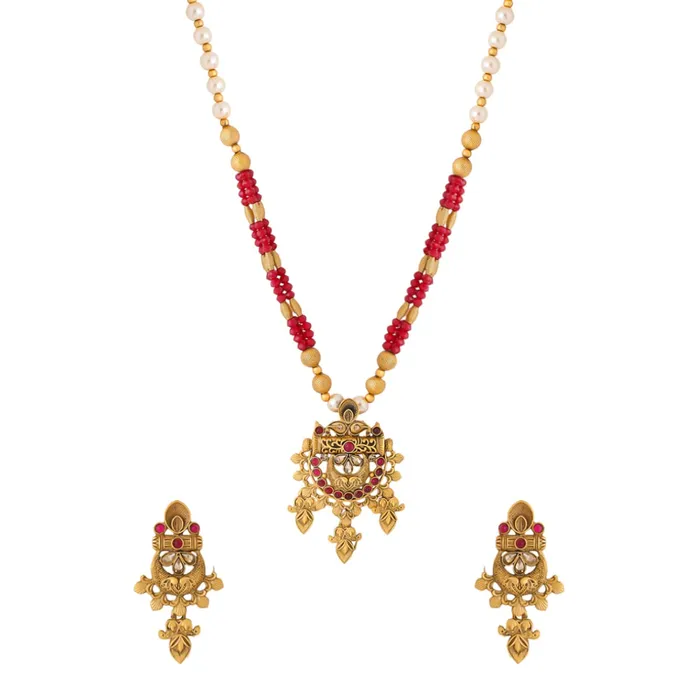 Yellow Chimes Jewellery Set for Women and Girls Beads Necklace Set for Women Gold Plated Charm Drop Beads Beaded Necklace Set Birthday Gift for girls and women Anniversary Gift for Wife Yellow Chimes Necklaces Yellow Chimes Jewellery Set for Women and Girls Beads Necklace Set for Women Gold Plated Charm Drop Beads Beaded Necklace Set Birthday Gift for girls and women Anniversary Gift for Wife Yellow Chimes Necklaces