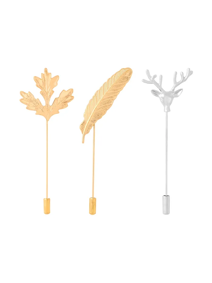Yellow Chimes Lapel Pin for Men and Boys Leaf Lapel Pin for Men Suit Gold Plated Formal Stainless Steel Golden Lapel Pins Birthday Gift for Men and Boys Anniversary Gift for Husband Yellow Chimes Earrings Yellow Chimes Lapel Pin for Men and Boys Leaf Lapel Pin for Men Suit Gold Plated Formal Stainless Steel Golden Lapel Pins Birthday Gift for Men and Boys Anniversary Gift for Husband Yellow Chimes Earrings