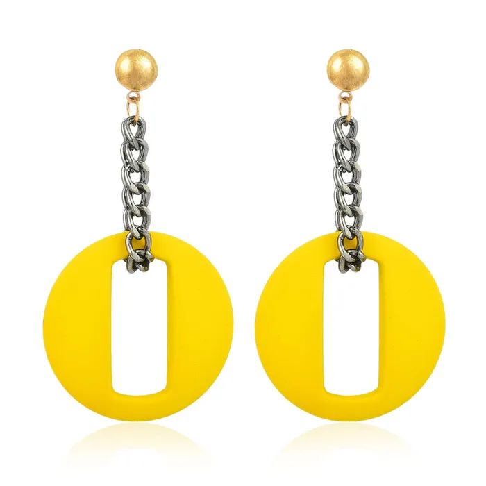 Yellow Chimes Matte Finish Soft Touch Leather Alloy Drop Earring for Women Girls Yellow Chimes Necklaces Yellow Chimes Matte Finish Soft Touch Leather Alloy Drop Earring for Women Girls Yellow Chimes Necklaces