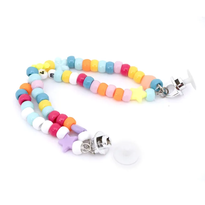 Yellow Chimes Melbees by Yellow Chimes Shoe Chains for Kids Girls Teens Shoe Dcor Accessories Beads Shoe Chains Shoe Decoration Charms Shoe Chains for Unisex Shoe Chain Charms for CrocClogs Earrings