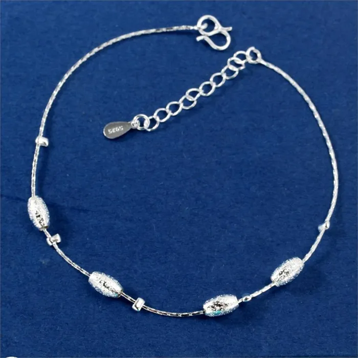 Yellow Chimes Moxie Collection Magical Love Beads Links Sterling Silver Anklet Combo for Girls and Women Yellow Chimes Earrings