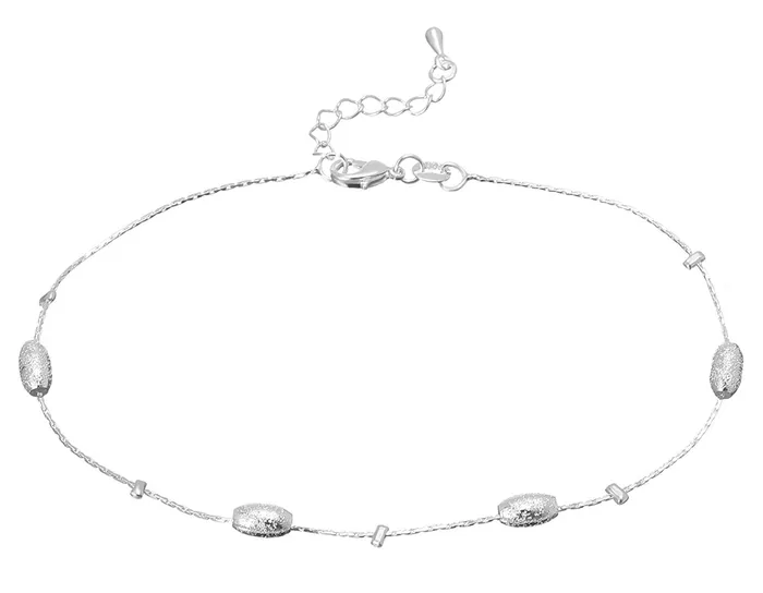 Yellow Chimes Moxie Collection Magical Love Beads Links Sterling Silver Anklet Combo for Girls and Women Yellow Chimes Earrings
