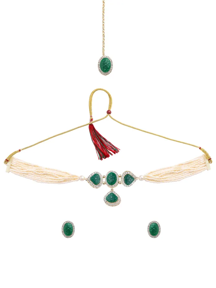 Yellow Chimes Mystic Grooves Collection Jewellery Set for Women Handcrafted Carved Stone Beads Choker Necklace Set Ethnic Green Choker Set for Girls Birthday Gift for Girls Women Yellow Chimes Necklaces Yellow Chimes Mystic Grooves Collection Jewellery Set for Women Handcrafted Carved Stone Beads Choker Necklace Set Ethnic Green Choker Set for Girls Birthday Gift for Girls Women Yellow Chimes Necklaces