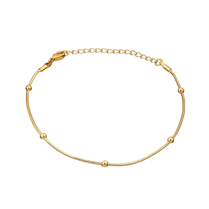 Yellow Chimes Necklaces Yellow Chimes Bracelet for Women and Girls Gold Tone Beads Designed Bracelet Birthday Gift For girls and women Anniversary Gift for Wife