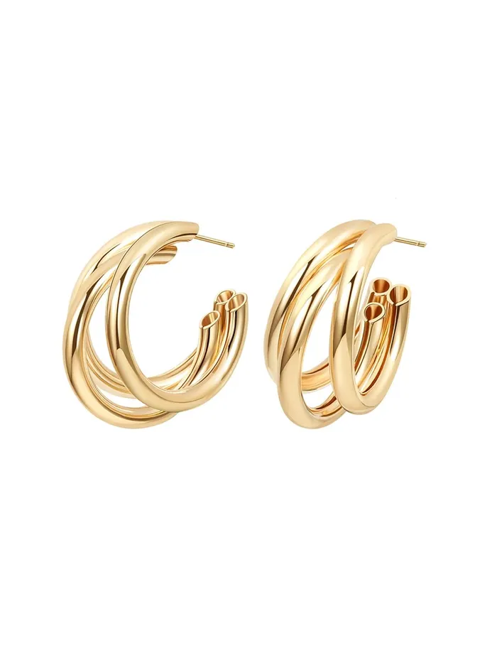 Yellow Chimes Necklaces Yellow Chimes Earrings for Women and Girls Golden Hoops Earrings Gold Plated Layered Hoop Earrings for Women Birthday Gift for girls and women Anniversary Gift for Wife Yellow Chimes Necklaces Yellow Chimes Earrings for Women and Girls Golden Hoops Earrings Gold Plated Layered Hoop Earrings for Women Birthday Gift for girls and women Anniversary Gift for Wife