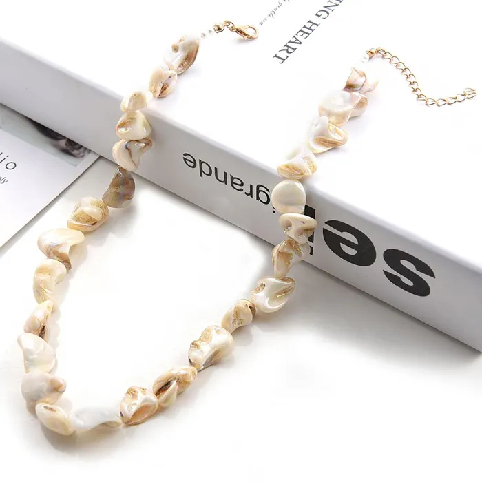 Yellow Chimes Necklaces Yellow Chimes Necklace for Women and Girls Fashion Choker Necklace for Women Bead Pearl Choker Necklace for Girls Birthday Gift for Girls and women