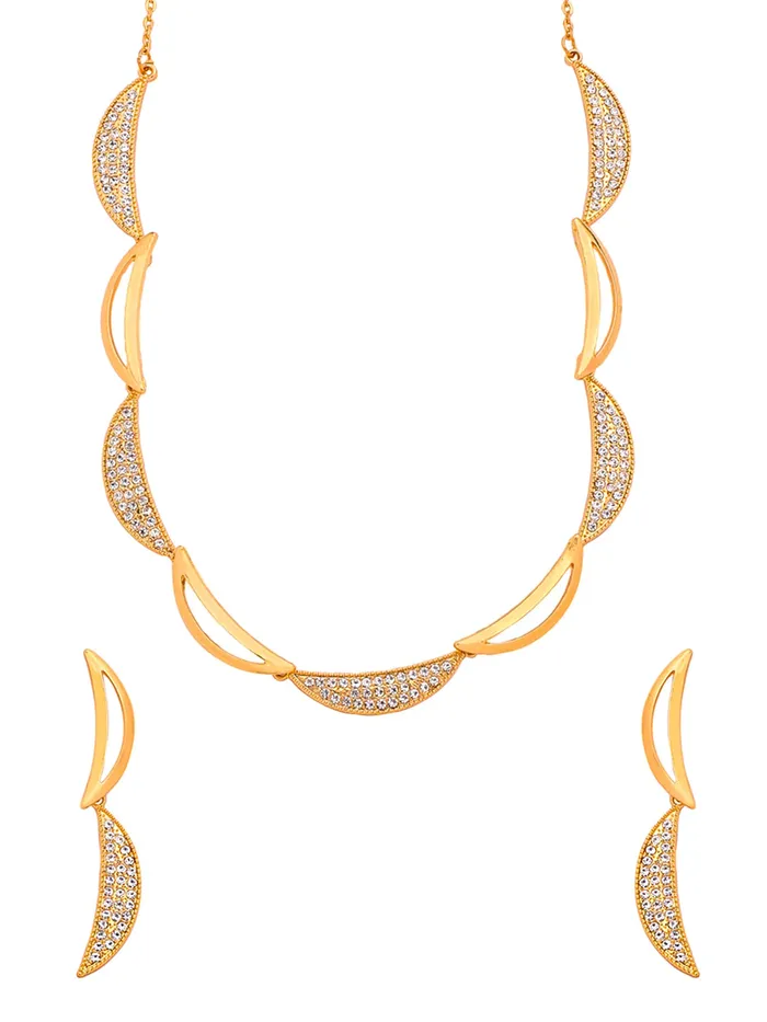 Yellow Chimes Necklaces Yellow Chimes Necklace Set for Women White Stone Necklace Set A5 Crystal Jewellery Set for Women Luxe Layers Rose Gold Plated Necklace Set Birthday Anniversary Gift for Women Wife Yellow Chimes Necklaces Yellow Chimes Necklace Set for Women White Stone Necklace Set A5 Crystal Jewellery Set for Women Luxe Layers Rose Gold Plated Necklace Set Birthday Anniversary Gift for Women Wife