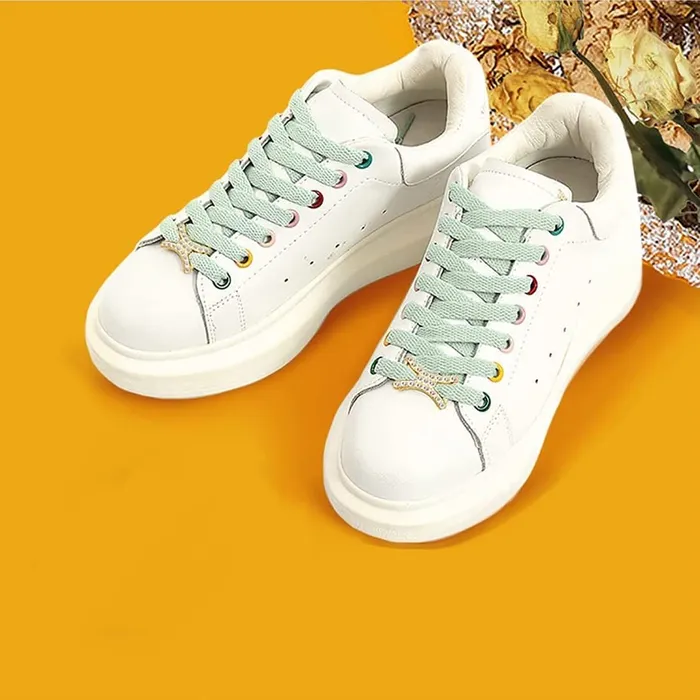 Yellow Chimes Necklaces Yellow Chimes Shoelace Charms for Girls and Boys Shoe Accessories Product Design Shoe Decoration Charms Shoelace Charms for Unisex Pack of 4 pieces Shoelace Charms for Sneakers