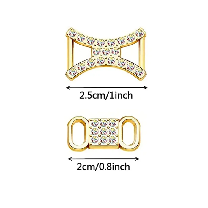 Yellow Chimes Necklaces Yellow Chimes Shoelace Charms for Girls and Boys Shoe Accessories Product Design Shoe Decoration Charms Shoelace Charms for Unisex Pack of 4 pieces Shoelace Charms for Sneakers
